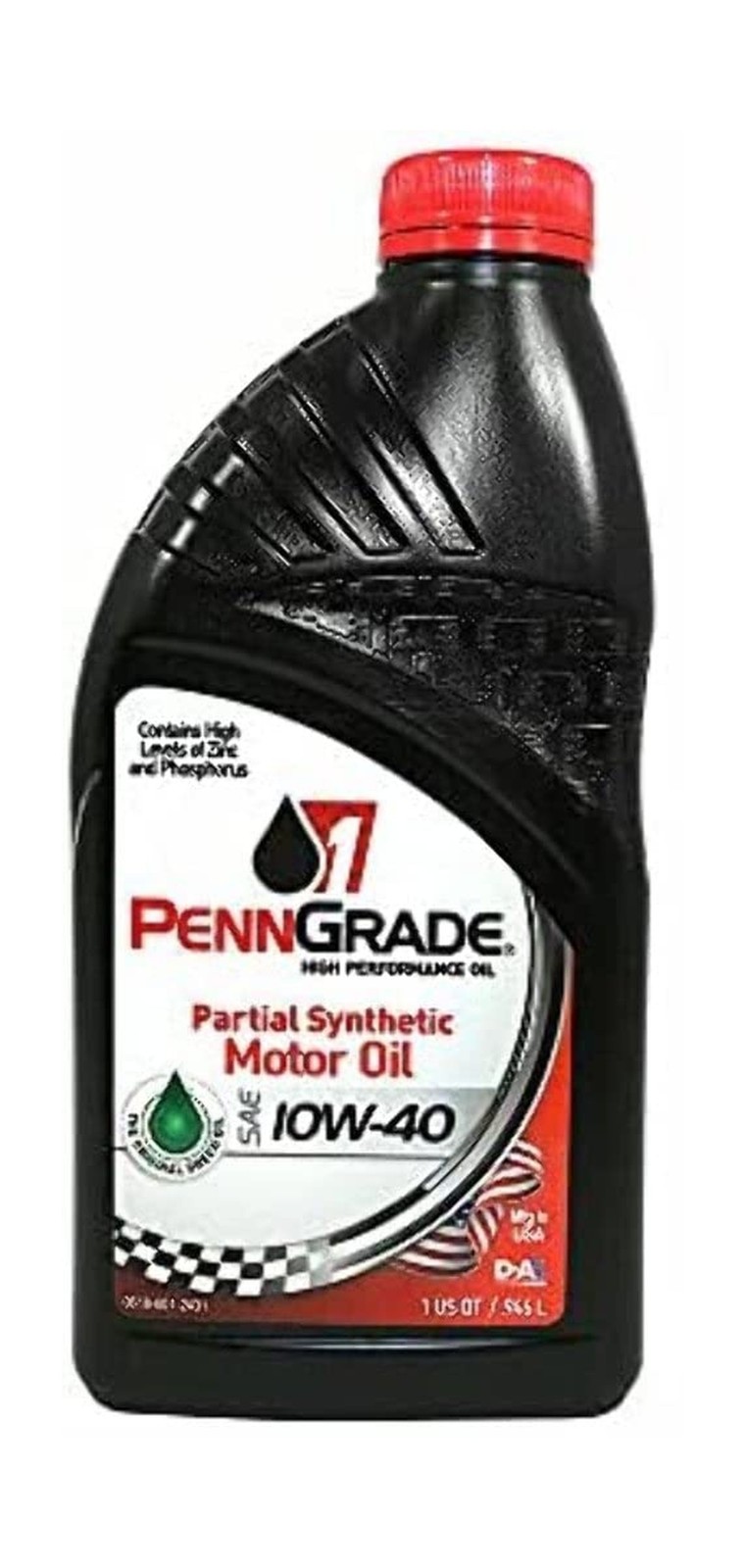 PennGrade BPO71446 1 Partial Synthetic SAE 10W-40 High Performance Oil – Case…