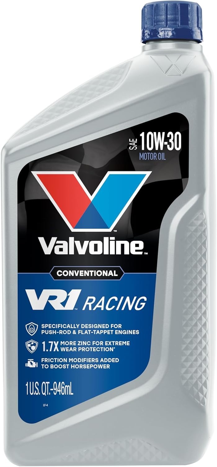 VR1 Racing Oil 10W-30 – 1 Quart for Superior Engine Protection & Performance