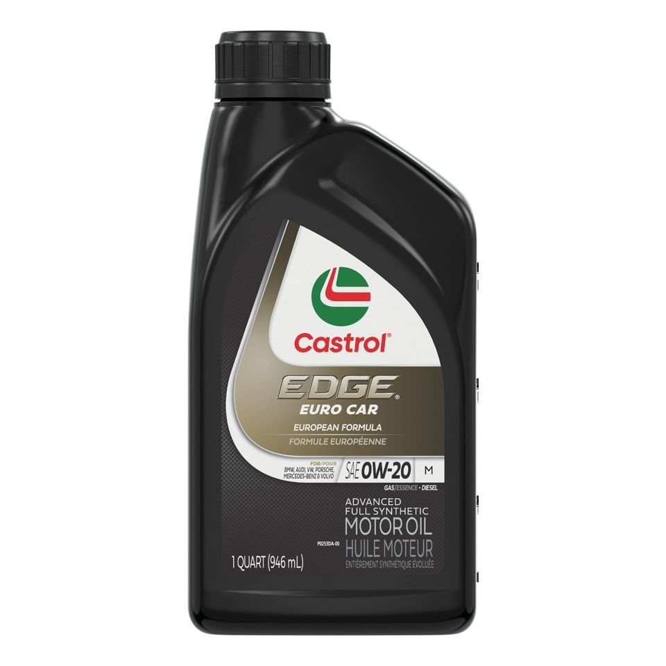Castrol EDGE Euro Car 0W-20 M Full Synthetic Motor Oil, 1 – 5 Gallon ePod Jug