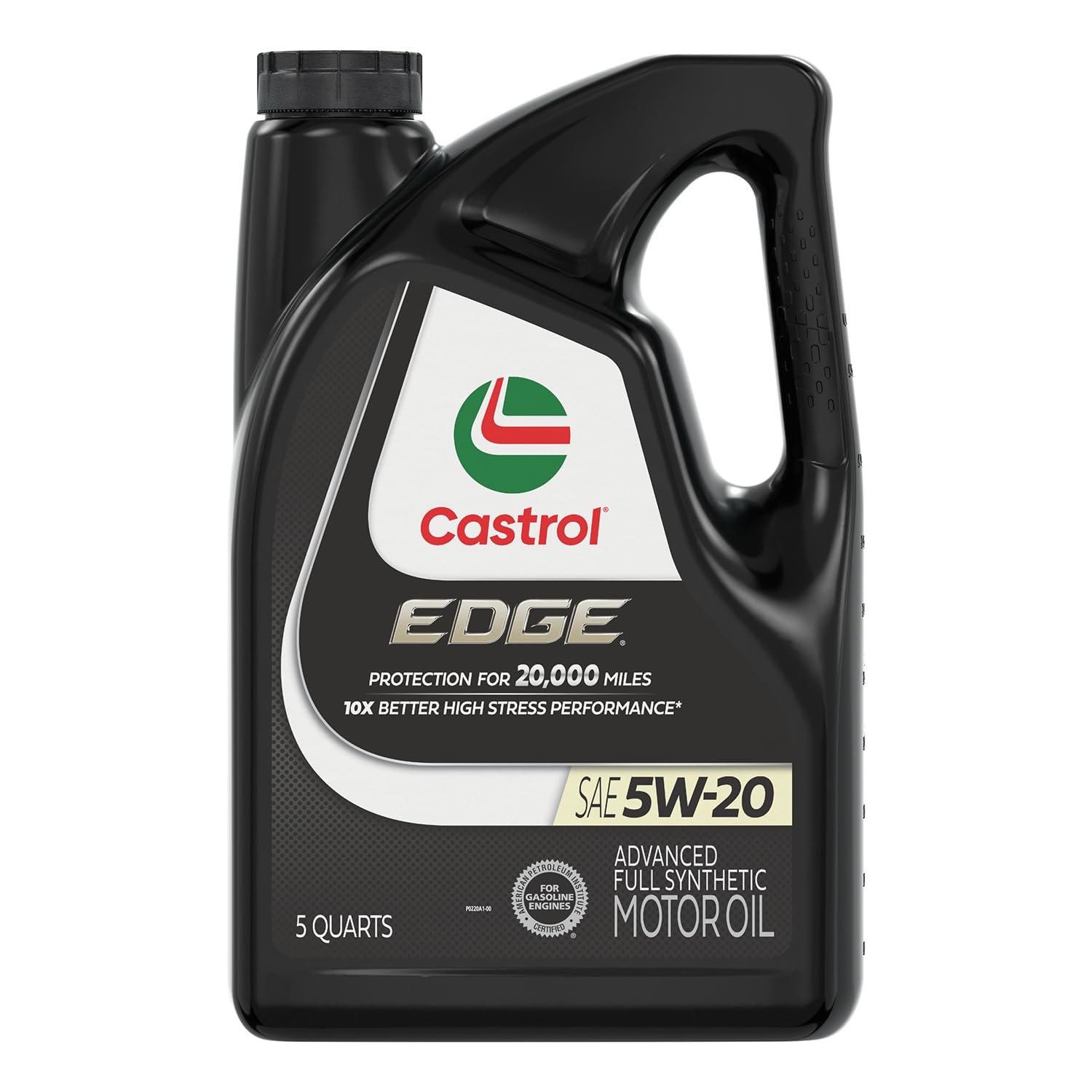 Motor Oil 5W-20 Full Synthetic 5 Quarts Advanced EDGE Castrol