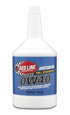 Red Line Oil 11104 0W40 Synthetic Motor Oil 1 Quart