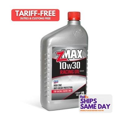 1 qt Zmax ZMA88-310 10W30 Synthetic Motor Oil Pack of 1 Performance Racing Parts
