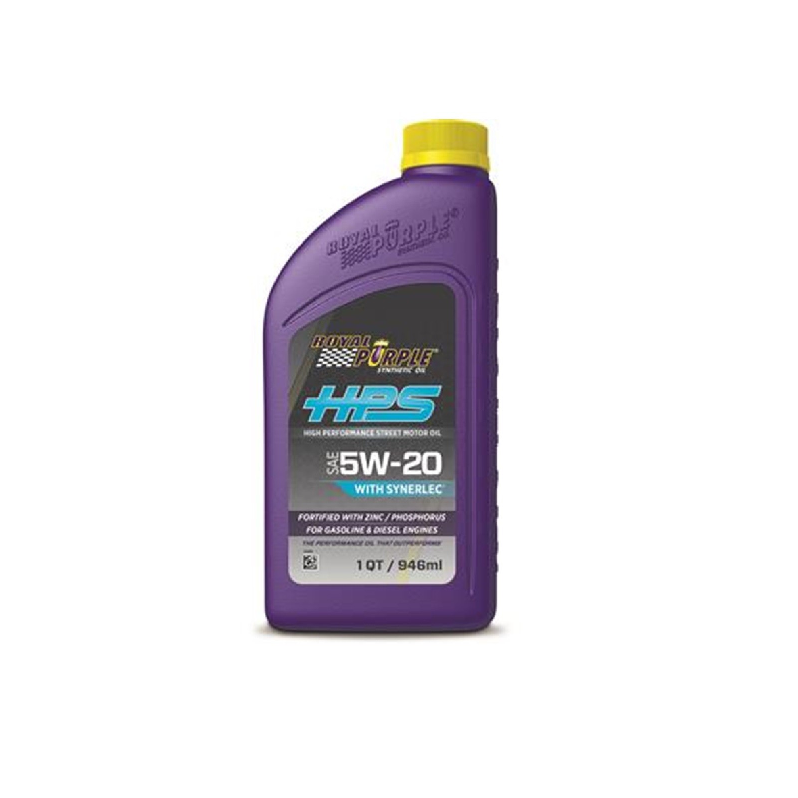 Royal Purple HPS SAE 5W-20 High Performance Engine Motor Oil 1 Qt. Bottles Pair