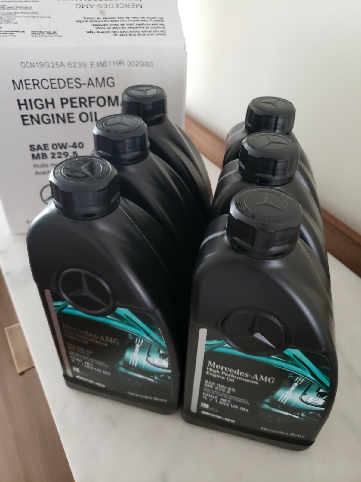 MERCEDES-AMG SAE 0W-40 SYN A/O FUCHS SAE 0W-40 X 6L MB229.5 | USA DEALER