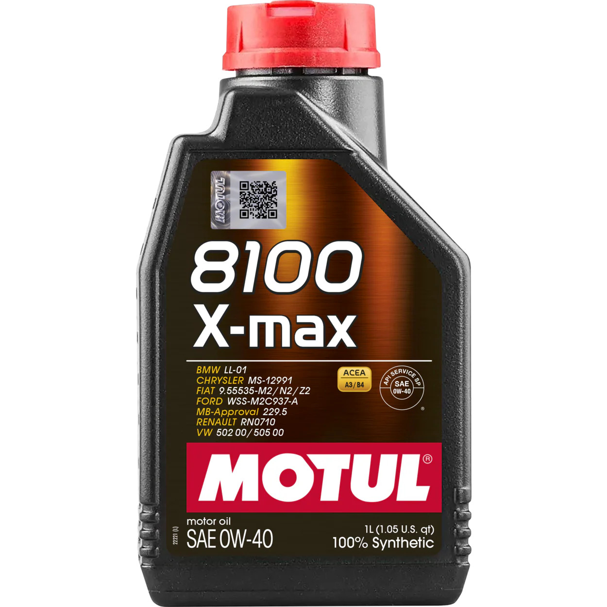 Motul 0W-16 Hybrid – 1 Liter, Full Synthetic – 107153