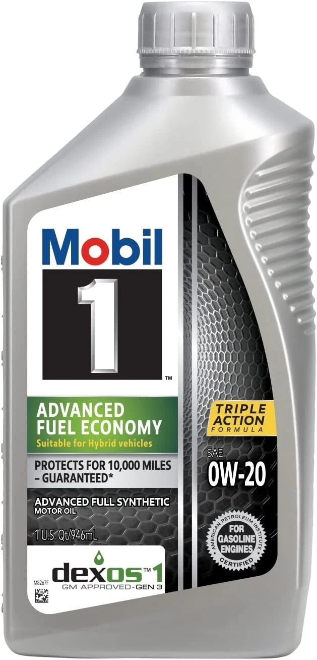 1 Quart Engine Motor Oil Extended Performance Full Synthetic OW-20