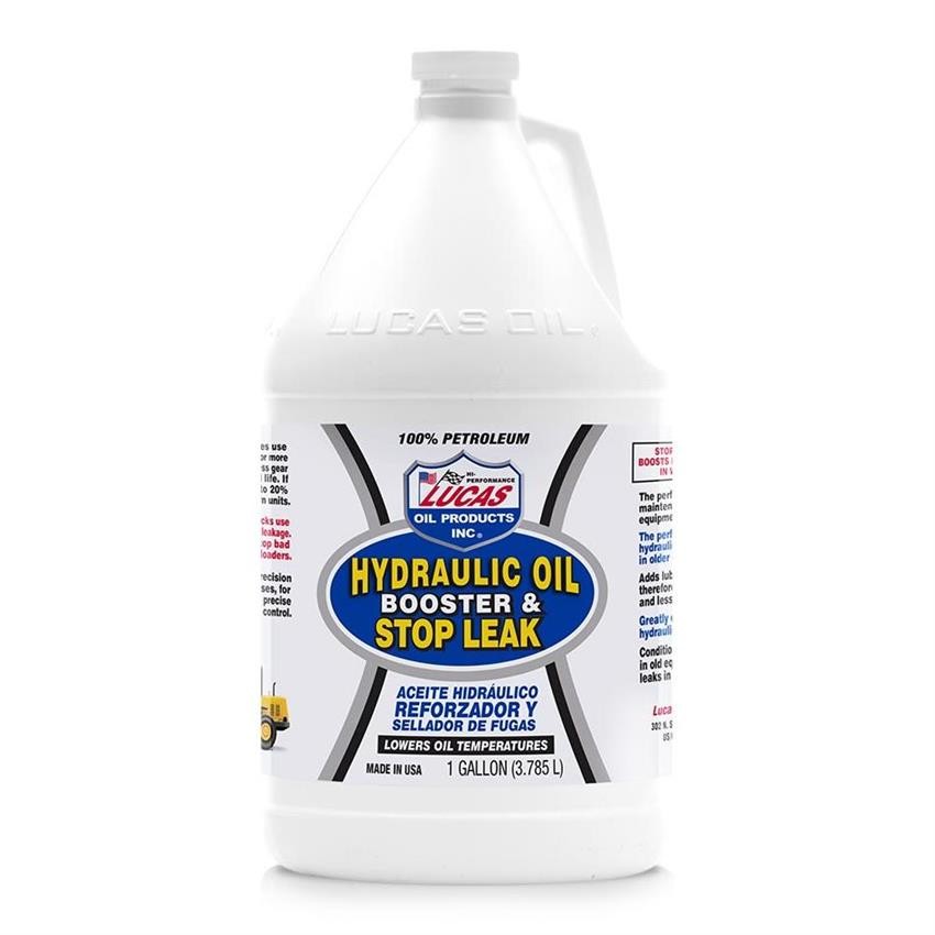 Lucas Oil 10018 Hydraulic Oil Booster/Stop Leak, 1 Gallon, Case/4