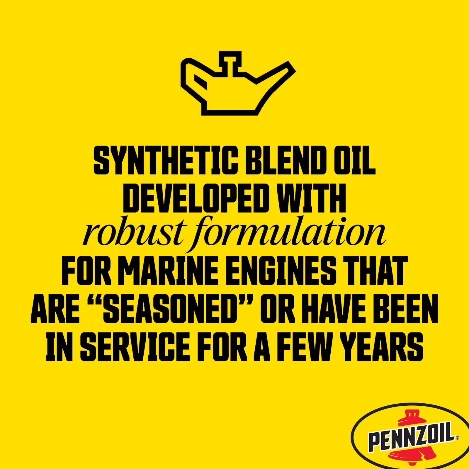 3 Pack Pennzoil Marine XLF Extended Life Formula Engine Oil, 1 Gallon, Anti-Gel