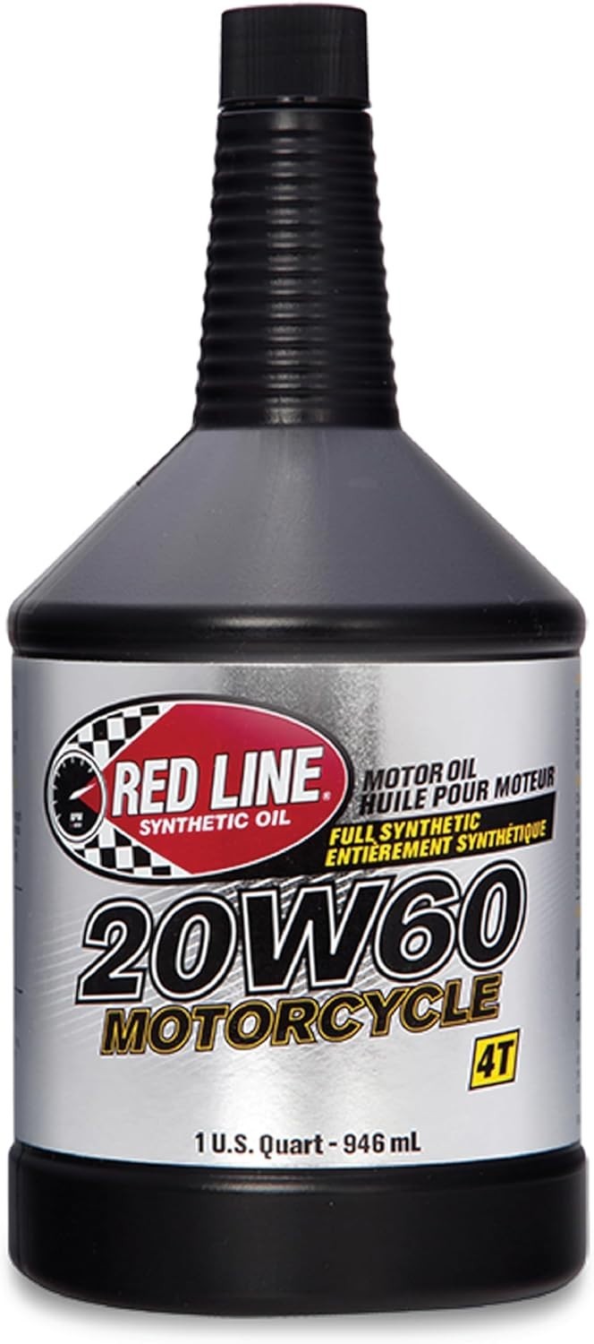 1 Quart 20W-60 Synthetic Motor Oil – Engine Protection for Motorcycles