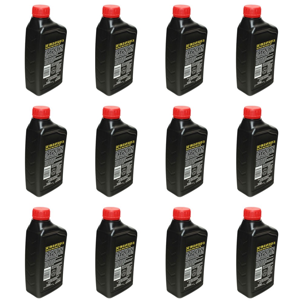 Twelve 10W-30 Quarts of Oil Fits Kohler Command Eng 25-357-06-S Fits JD TY22029