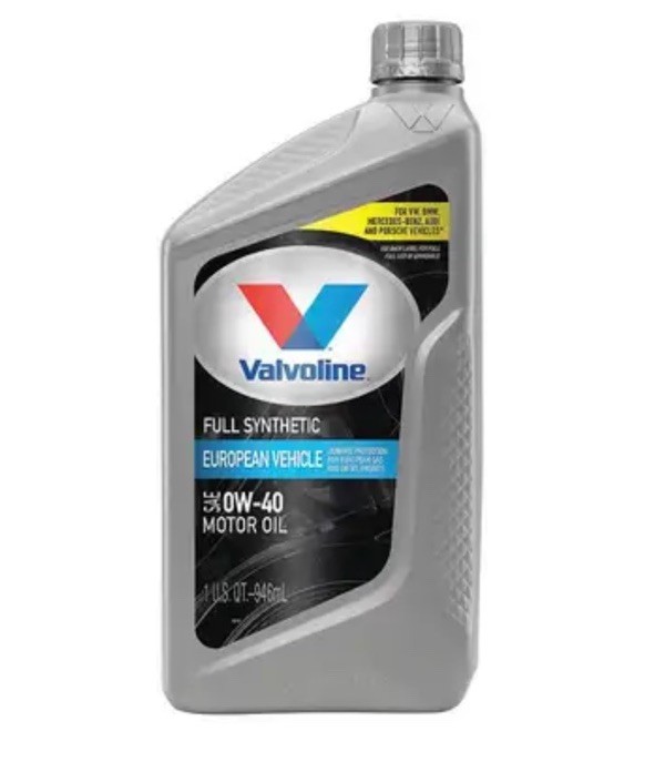 Valvoline European Vehicle Full Synthetic Motor Oil 0W-40