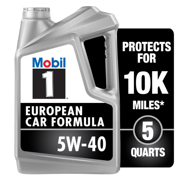 Mobil 1 FS European Car Formula Full Synthetic Motor Oil 5W-40, 5 qt