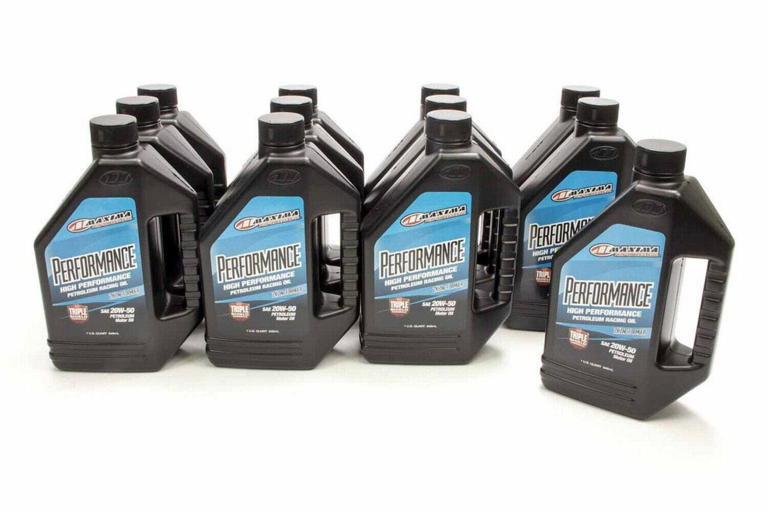 Maxima Oil 20W-50 20W50 High Performance Racing Oil Motor Oil Case of 12 Quarts