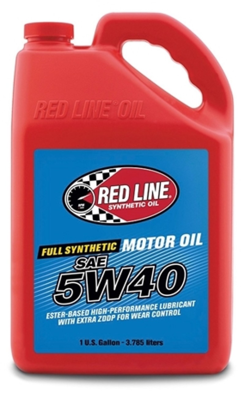 Red Line 5W40 Motor Oil – Gallon – Case of 4