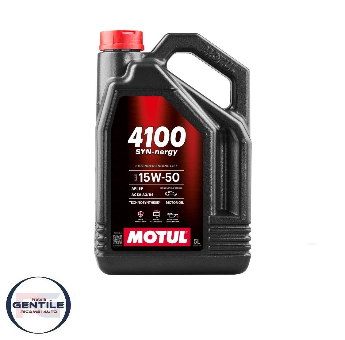 MOTUL 4100 15W50 ENGINE OIL CAR 5 LITER SYNTHETIC VW Mercedes petrol diesel