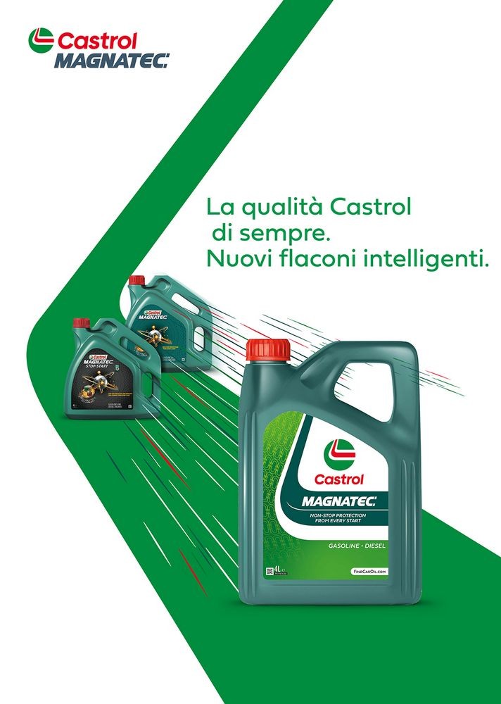 Magnatec Stop-Start Car Engine Oil Lubricant 0W30 D Q3 4L CASTROL