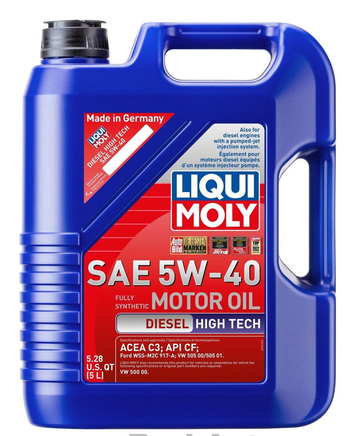 SALE- LIQUI MOLY 2022 Diesel High Tech 5W-40; 5 Liter