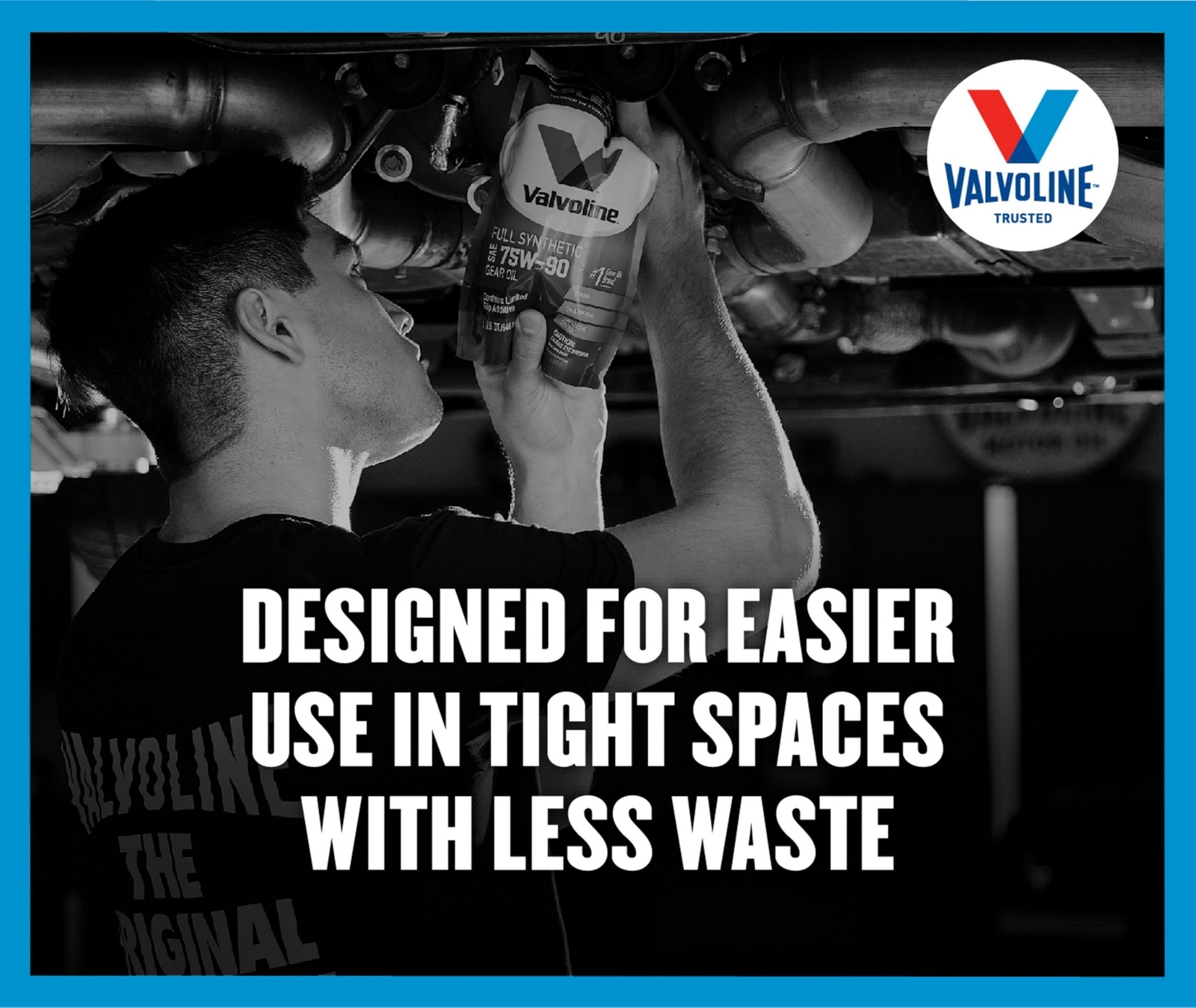 Valvoline FlexFill Full Synthetic SAE 75W-140 Gear Oil 1 QT Pouch