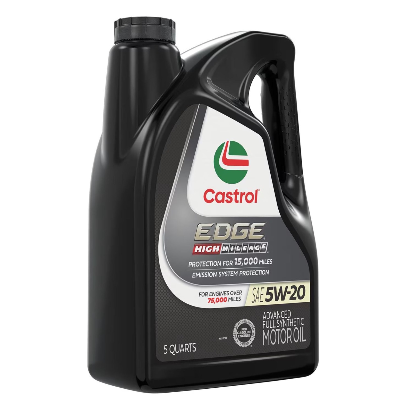 2 Pack Castrol EDGE High Mileage Full Synthetic 5W-20 Engine Oil 5 Quart