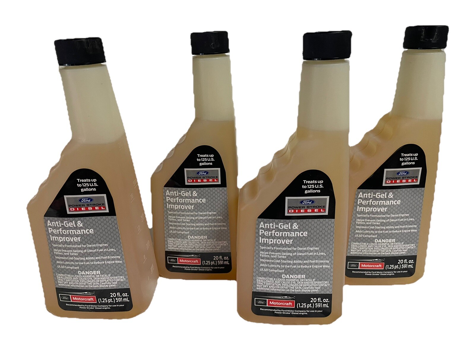 Motorcraft PM23A Anti-Gel and Performance Improver Ford Diesel 4 pack bottles