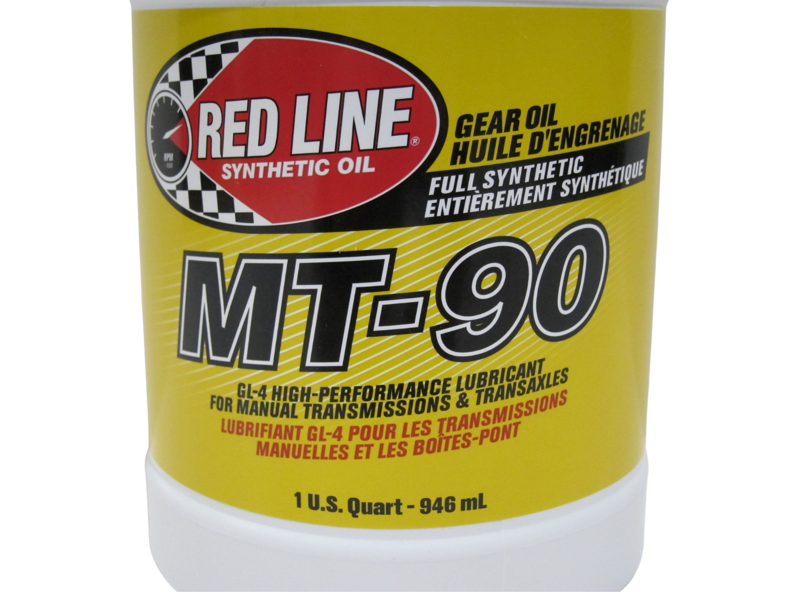 Red Line GL-4 High Performance Full Synthetic Motor Oil MT-90 Bundle of 3 QT