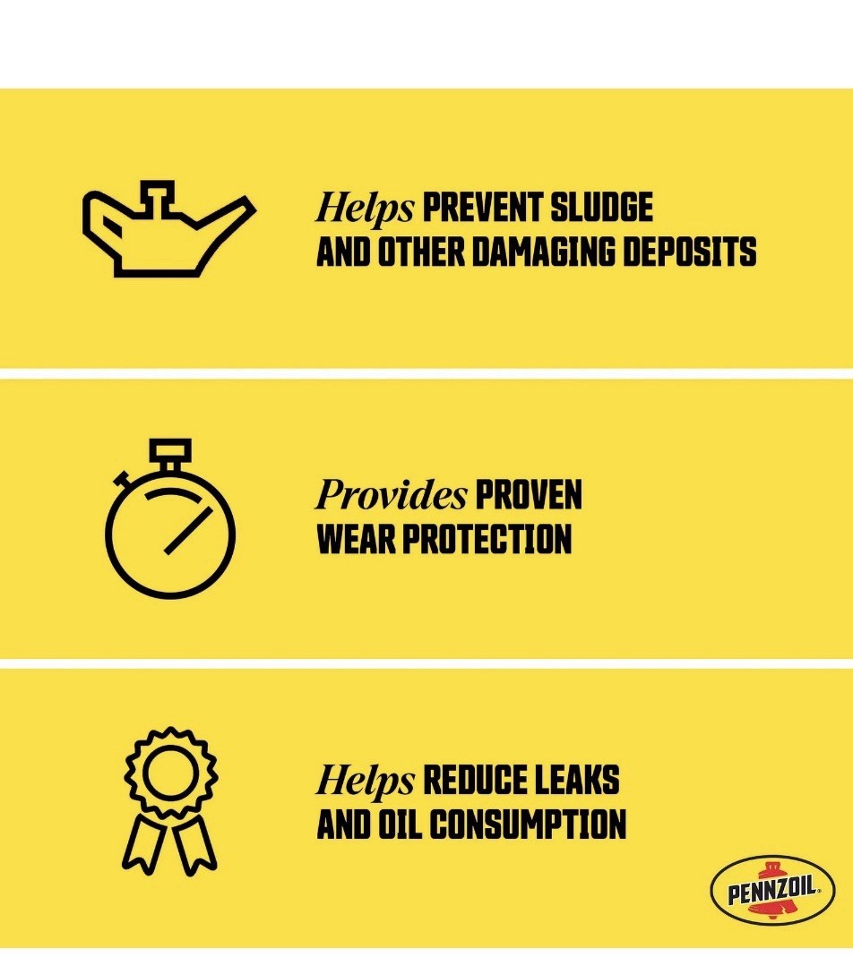 Pennzoil 10W-30 Motor Oil, 1 Quart 1 Qt, Amber/Brown Super Deal