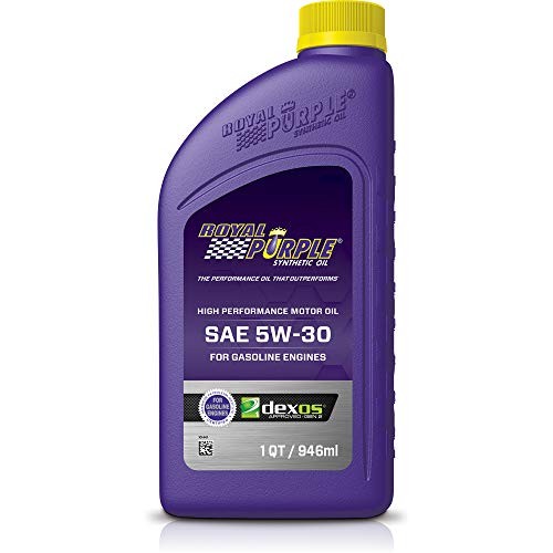 Royal Purple 01530 High Performance Synthetic Oil 5W30, 1 Quart Single