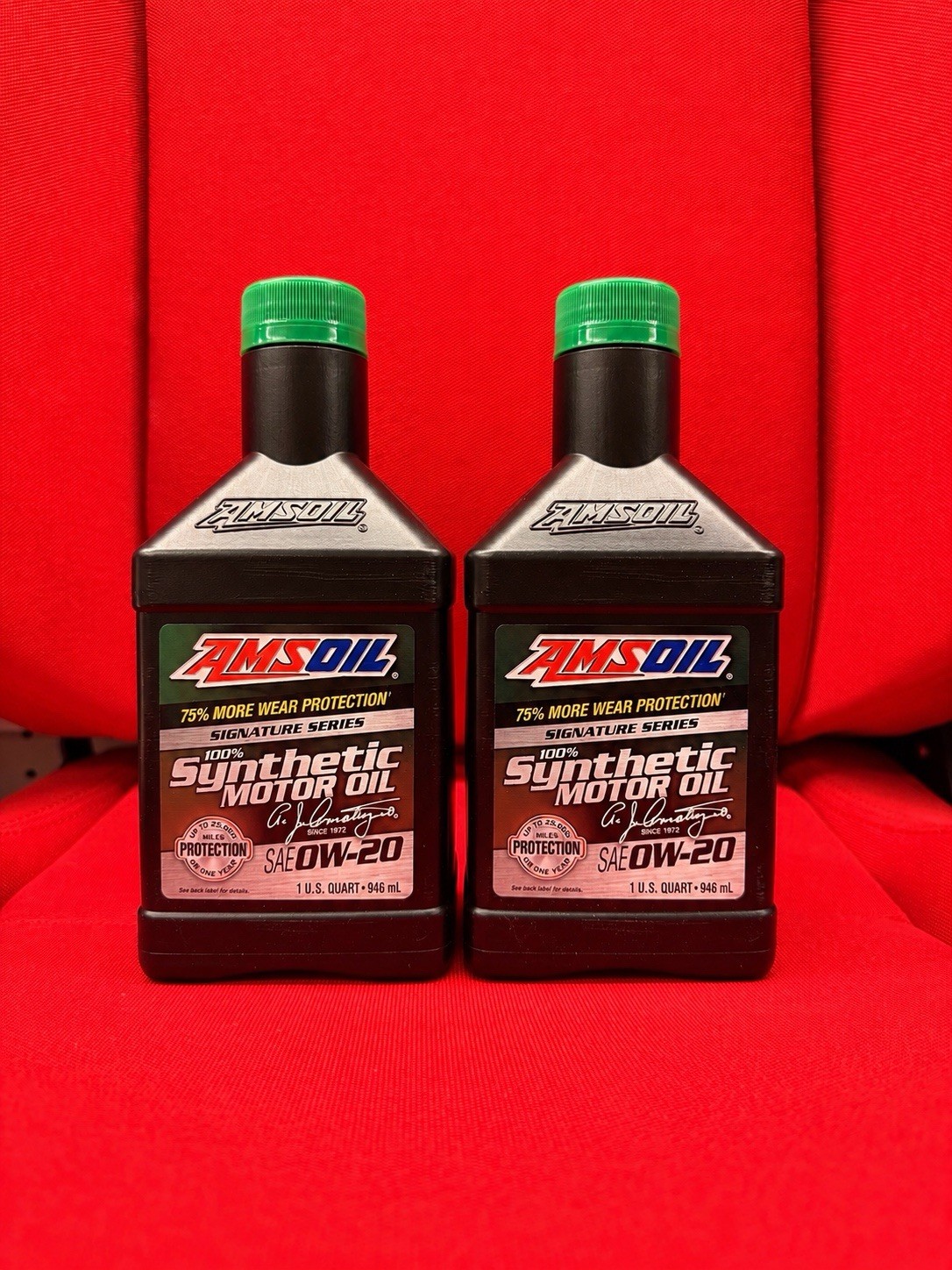AmsOil 0W-20 Motor Oil (Signature Series)