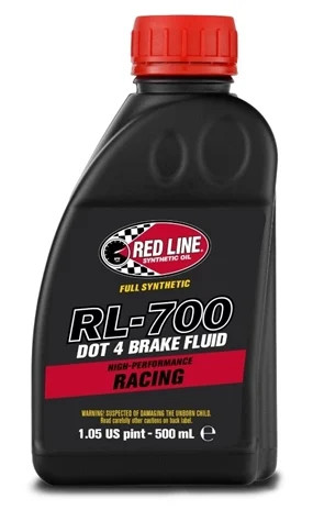 Red Line Oil RL-700 Full Synthetic Brake Fluid DOT 4 for Racing [500 ml]