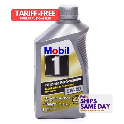 Mobil 1 MOB102989-1, One 5W20 Ep Oil 1 Qt Dexos High Performance & Racing Parts