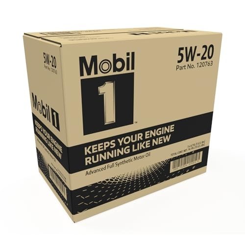 Full Synthetic Motor Oil 5W-20, 5 Quart – Advanced Engine Protection & Performan