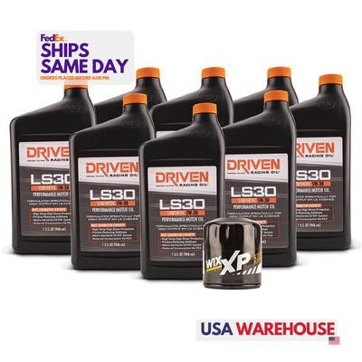Driven Oil 20834K, Kit Ls30 Oil Change Kit Fits 07- Ls Engines 8 Qt Performance