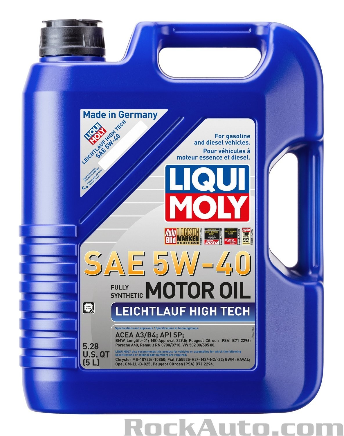 LIQUI MOLY 2332 Leichtlauf High Tech 5W-40; 5 Liter Info One of our most popular
