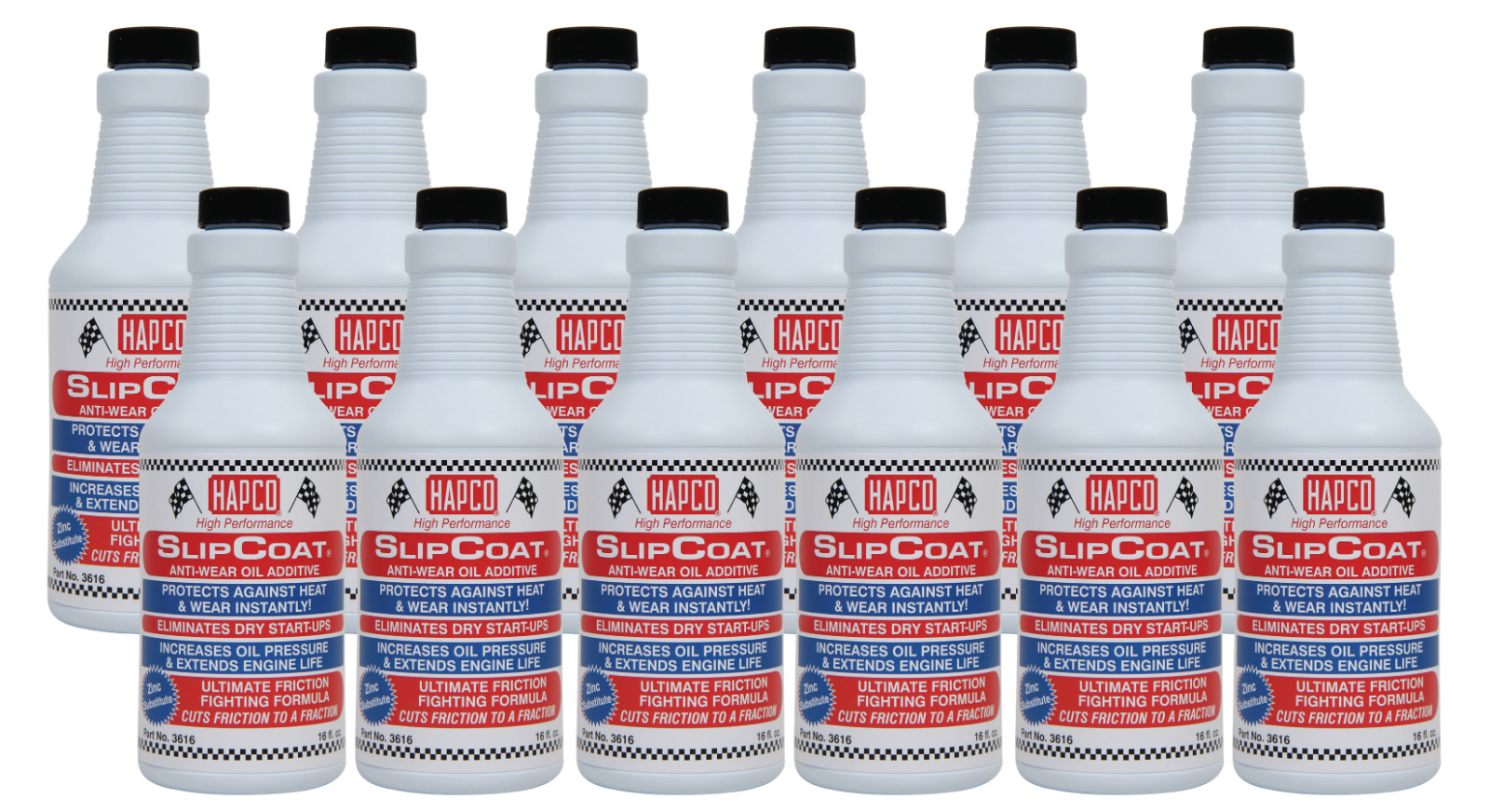 HAPCO – SlipCoat – ENGINE OIL ADDITIVE – CASE OF 12