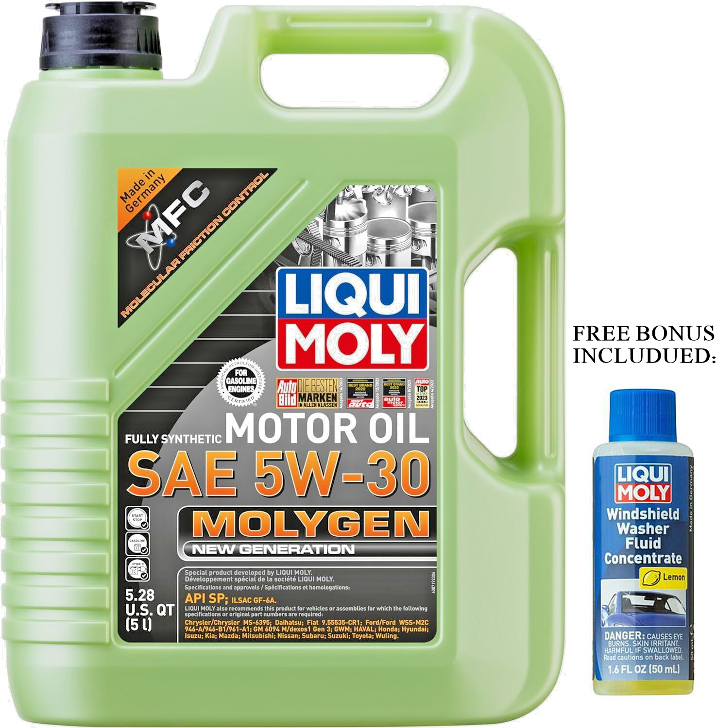 ★ 5L Liqui Moly 5W30 Molygen New Generation MFC Synthetic Engine Oil LM20228 ★