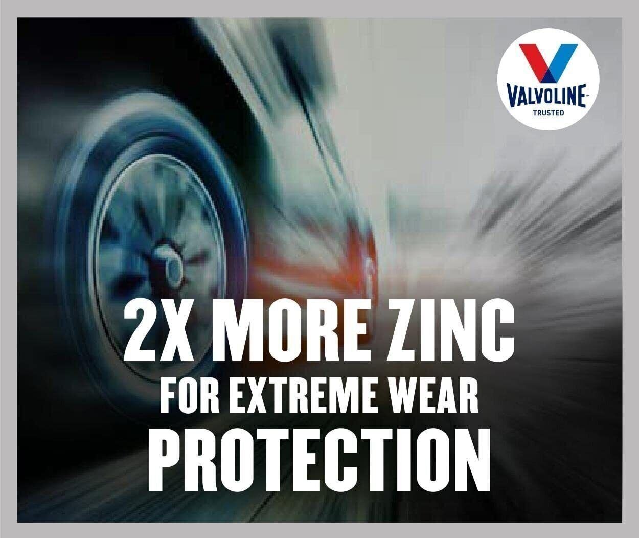 Valvoline VR1 Racing SAE 20W-50 Motor Oil 1 QT, Case of 6