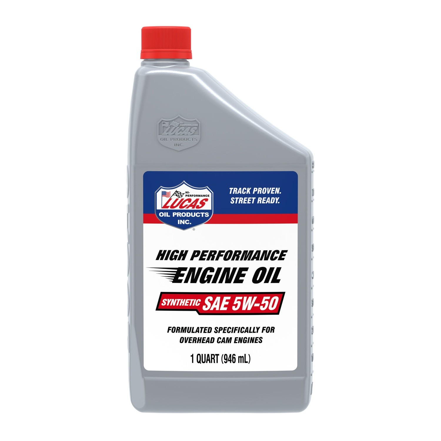 Lucas Oil LUC10101, One Synthetic Sae 5W50 Oil 1 Quart Performance Racing Parts