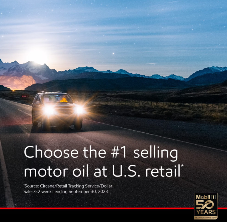 Mobil 1 High Mileage Full Synthetic Motor Oil 0W-20, 5 Quart