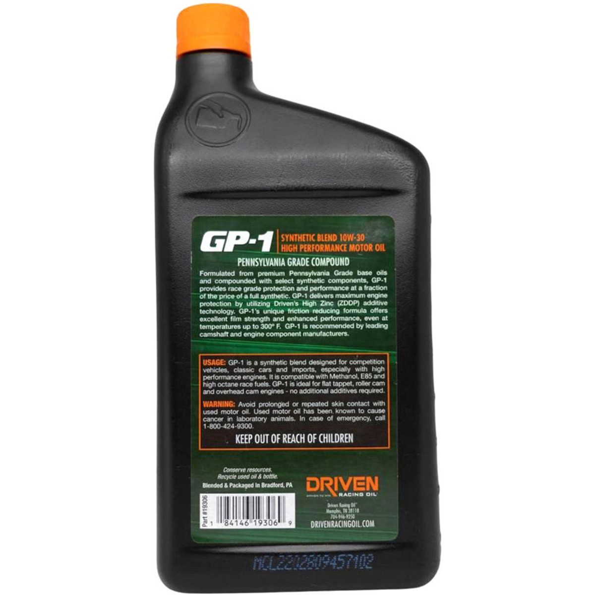 19306 Driven Motor Oil