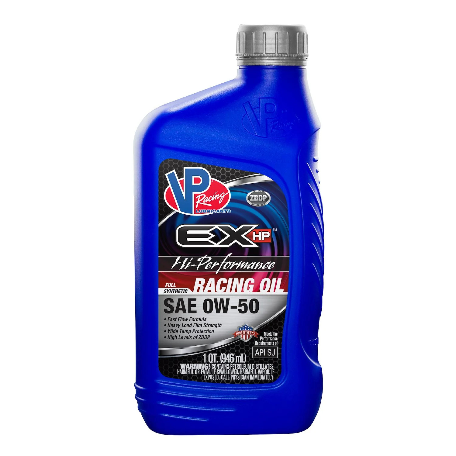 VP Racing Fuels HI-PERF OIL 0W50