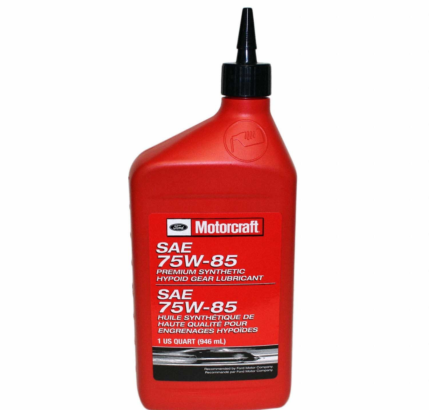 3 PACK – MOTORCRAFT XY75W85QL SAE 75W-85 Premium Synthetic Hypoid Gear Lubricant