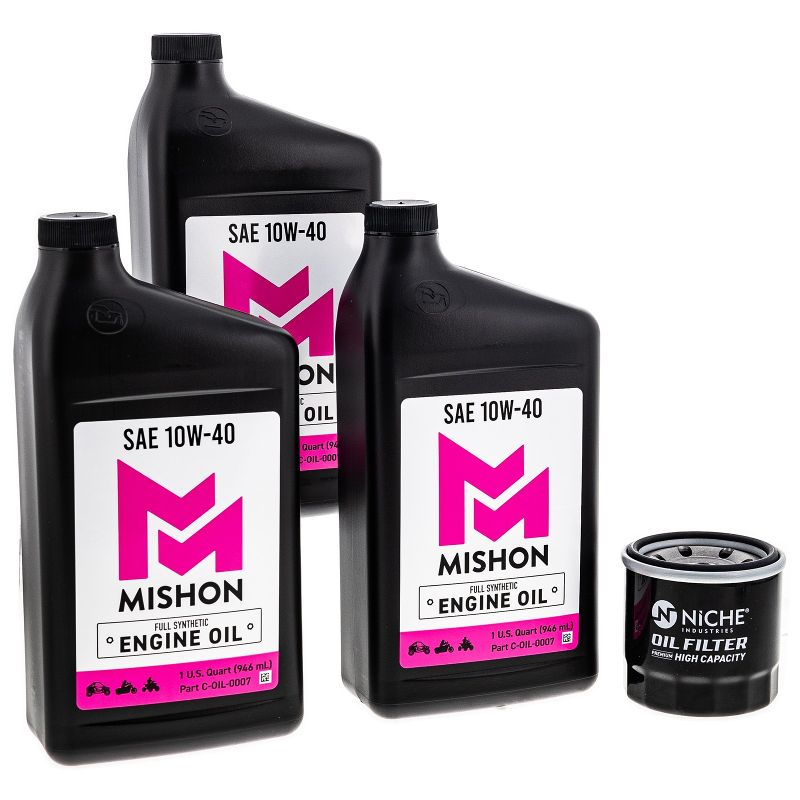 MISHON Engine Oil Change Kit for Suzuki GSXR600 GSXR750 GSX250R SV650 SV1000