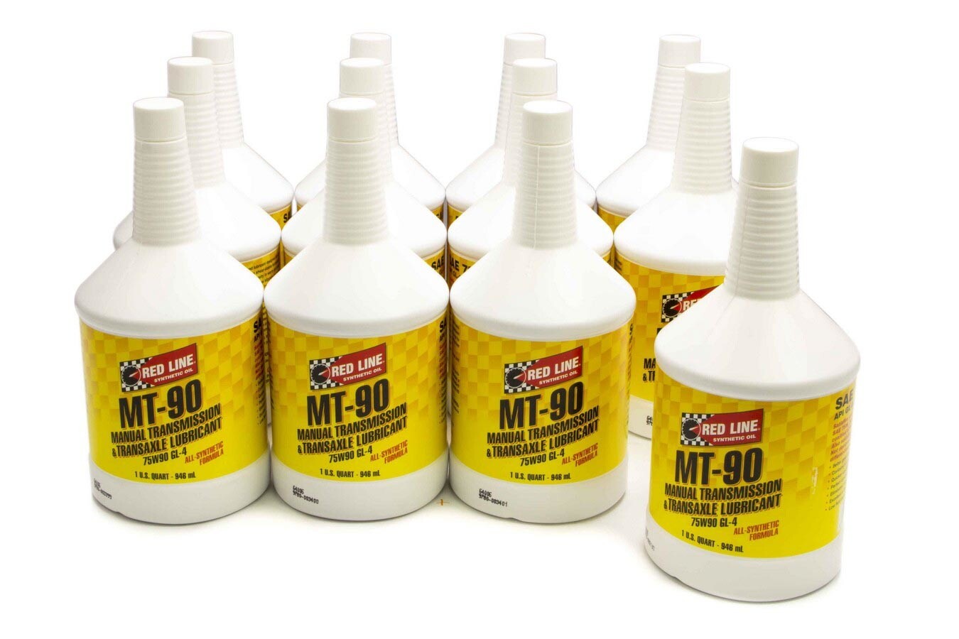 Red Line MT-90 75W90 GL-4 Manual Transmission Fluid – Quart (Case of 12)