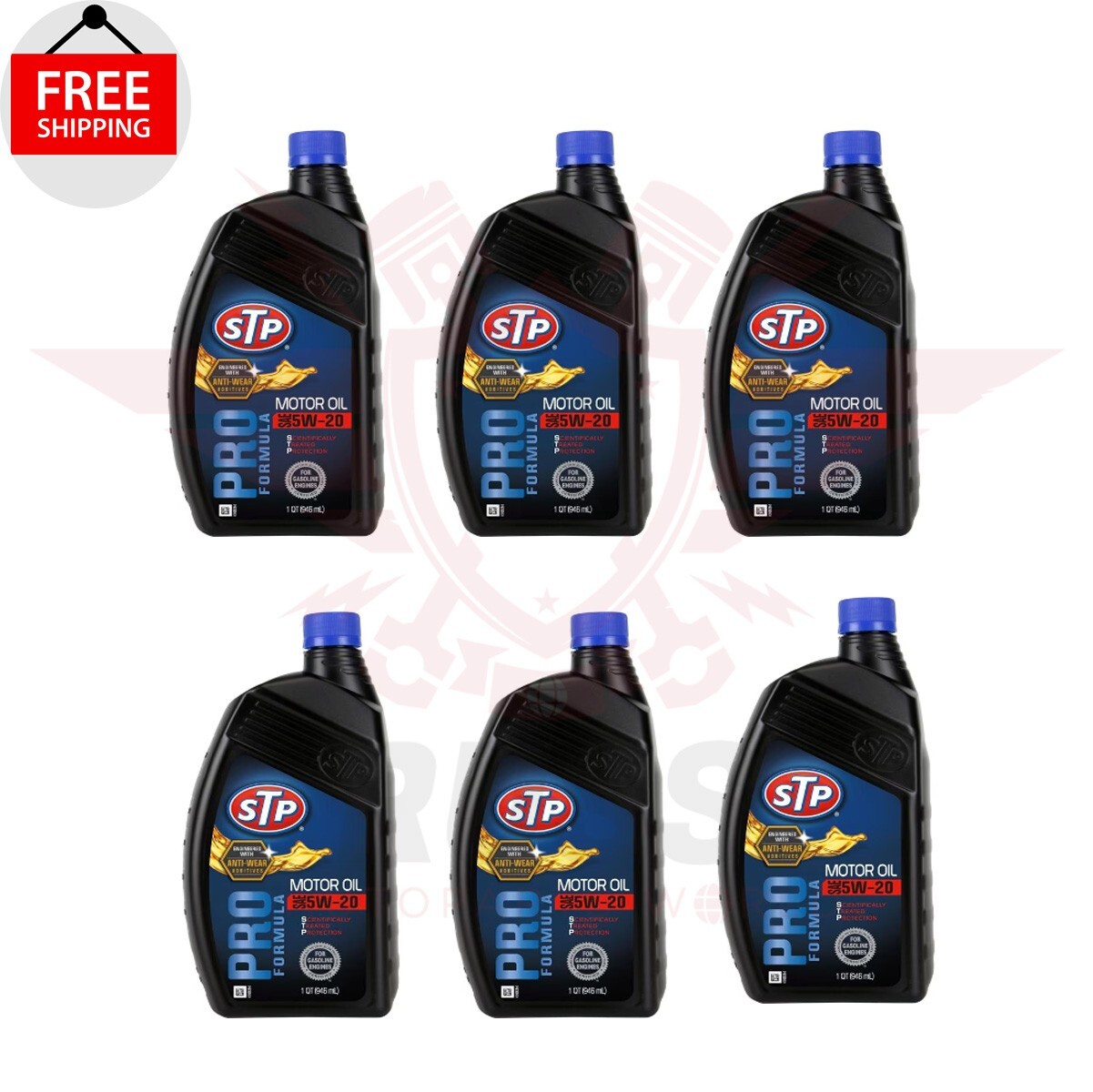 STP Pro Formula Conventional Engine Oil 5W-20 6 Quart STPCON5W201Q
