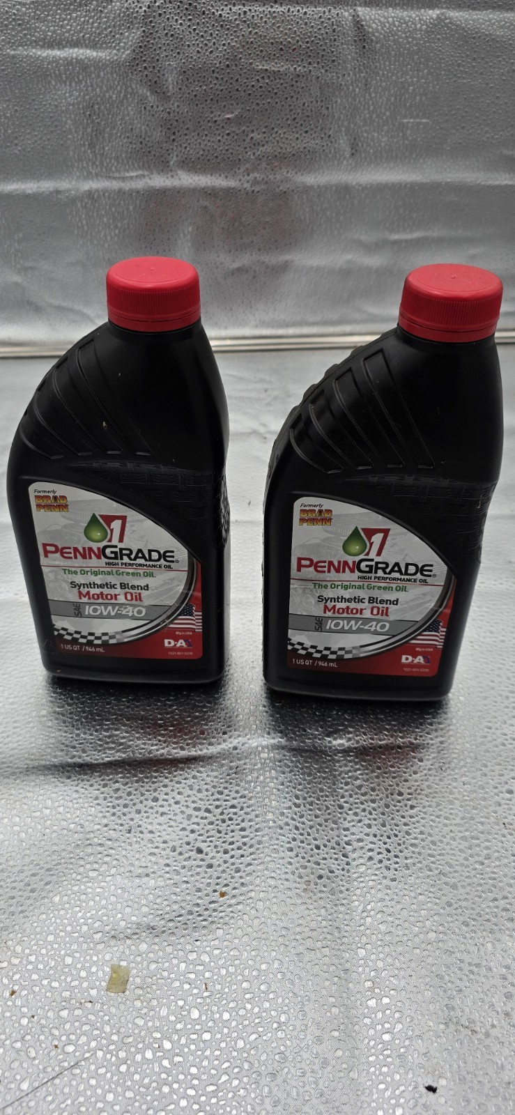 BRAD PENN Grade 10W40 Synthetic Blend High Performance Engine Oil (2-QUARTS)