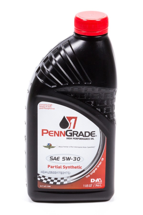 1 qt Penngrade Motor Oil BPO71096 5W30 Semi-Synthetic Motor Oil Pack of 1