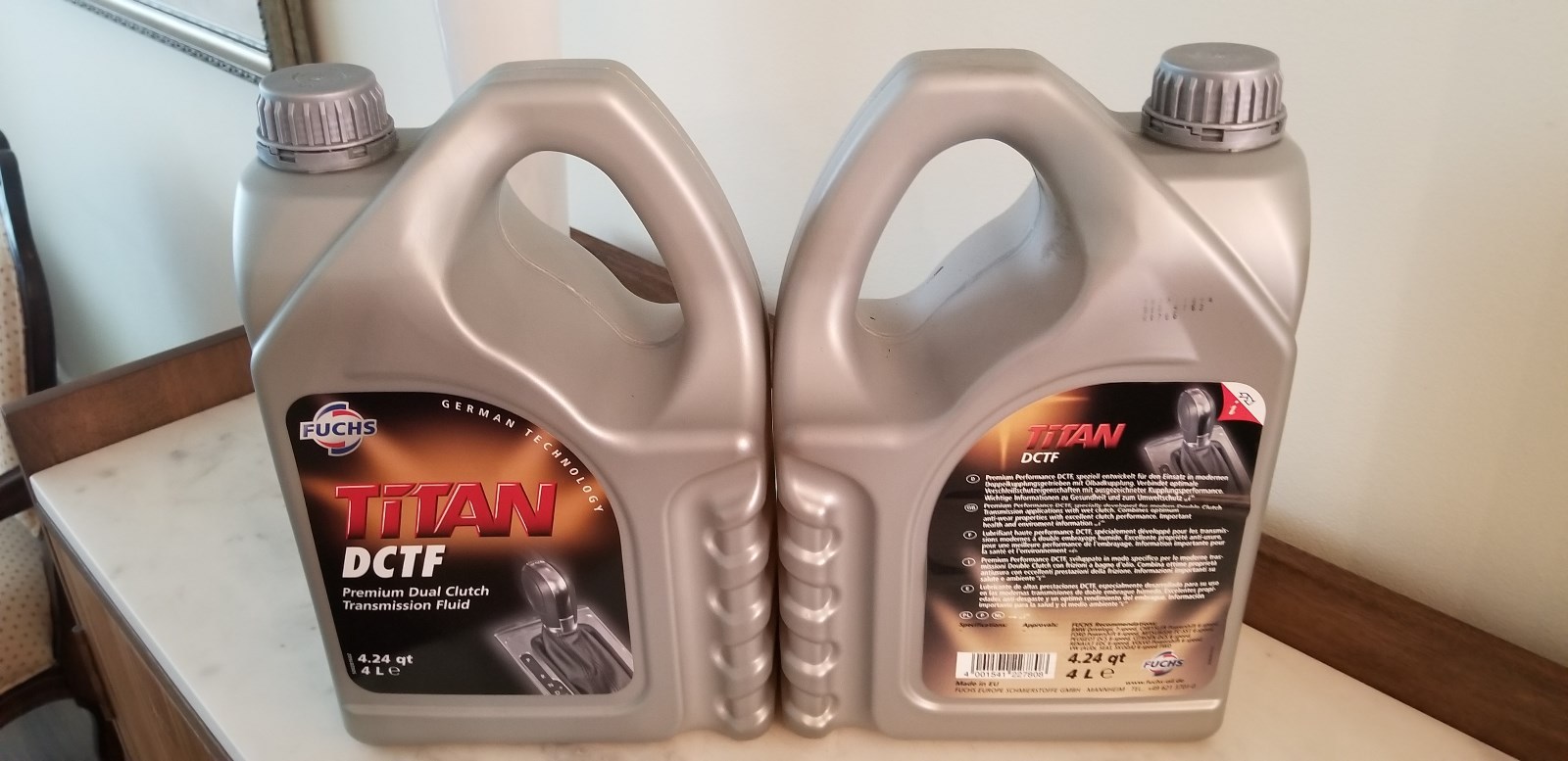 MERCEDES-BENZ 8G-DCT ENG-FUCHS TITAN DCTF DUAL CLUTCH TRANS.FLUID 8L ENG RACING