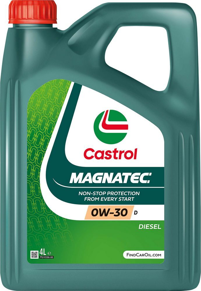 Magnatec Stop-Start Car Engine Oil Lubricant 0W30 D Q3 4L CASTROL