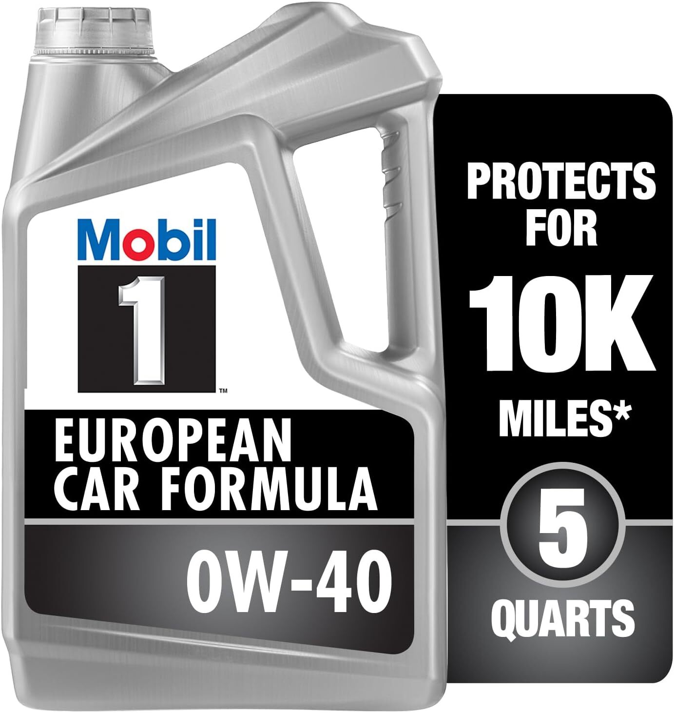 2 PACK Mobil 1 0W-40 Advanced Full Synthetic Motor Oil 5 qt European Formula NEW