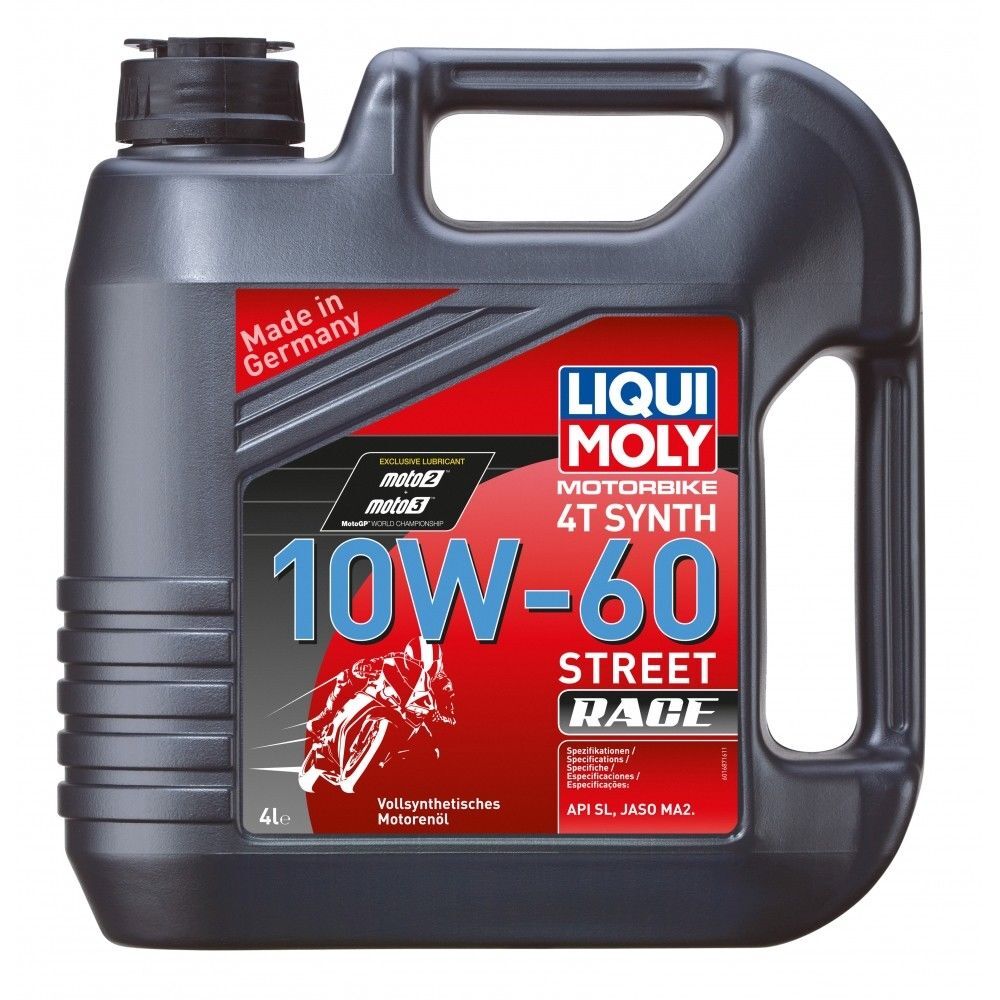 Engine Oil 4T Synth 10W-60 Street Race 4L Liqui Moly 1687